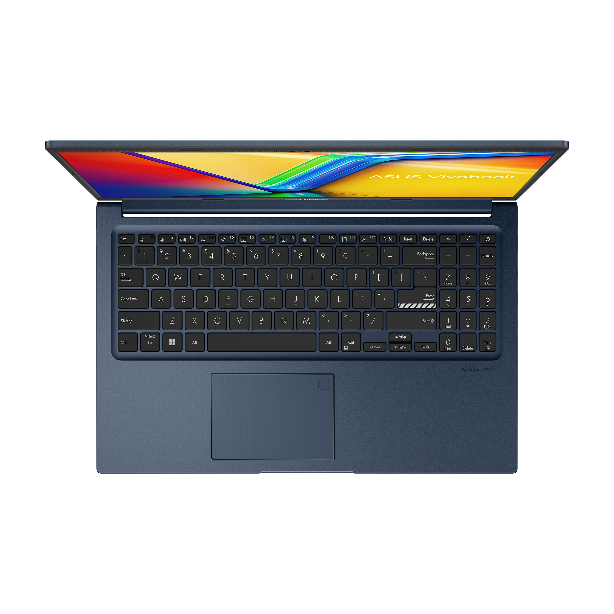 מחשב נייד Asus VivoBook 15 A1504ZA-NJ259W - Core i3-1215U 512GB SSD 8GB RAM Windows 11 - צבע כחול שנה אחריות ע