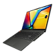 מחשב נייד Asus Vivobook S 15 OLED K5504VA-MA220W - Core i5-13500H 512GB SSD 8GB RAM Windows 11 - צבע שחור שנה אחריות ע"י היבואן הרשמי 