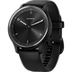 שעון ספורט חכם Garmin Vivomove Sport - צבע שחור שנתיים אחריות ע"י היבואן הרשמי