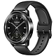 שעון ספורט חכם Xiaomi Watch S3 - מארז שחור ורצועת גומי פלואורין שחורה - שנה אחריות ע"י המילטון היבואן הרשמי