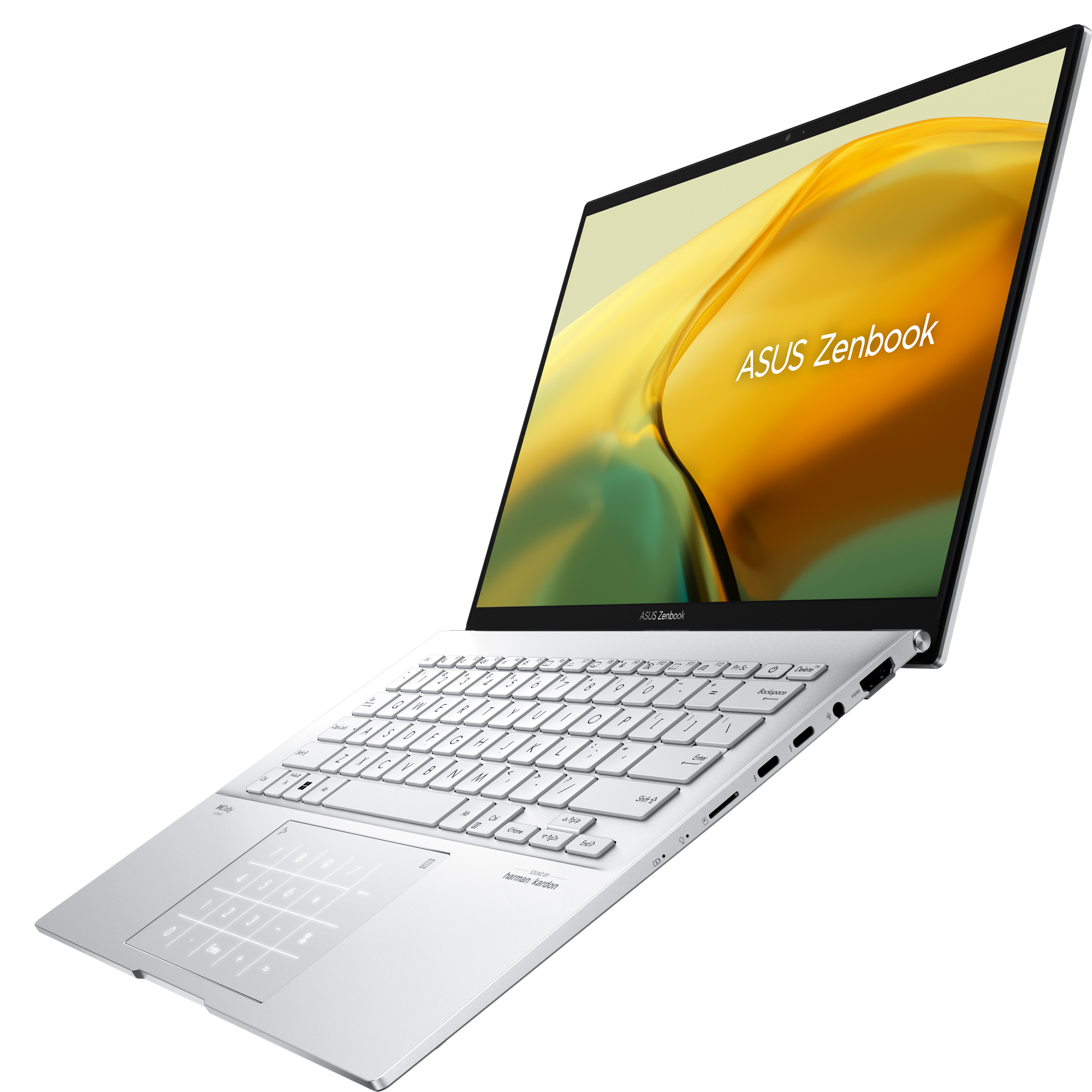 מחשב נייד עם מסך מגע Asus ZenBook 14 OLED UX3402VA-KN675 - Core i5-13500H 512GB SSD 16GB RAM - צבע כסוף שנה אחריות ע