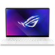 מחשב נייד גיימינג Asus ROG Zephyrus G16 GU605MY-QR035W - Core Ultra 9-185H RTX 4090 2TB SSD 32GB RAM Windows 11 - צבע לבן שלוש שנות אחריות ע"י היבואן הרשמי