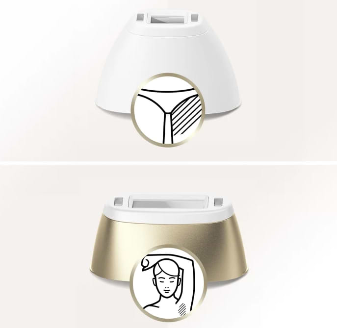 מכשיר מסיר שיער בלייזר + ראש צר Braun PL5154 Silk-Expert Pro 5 - שנתיים אחריות ע"י היבואן הרשמי 