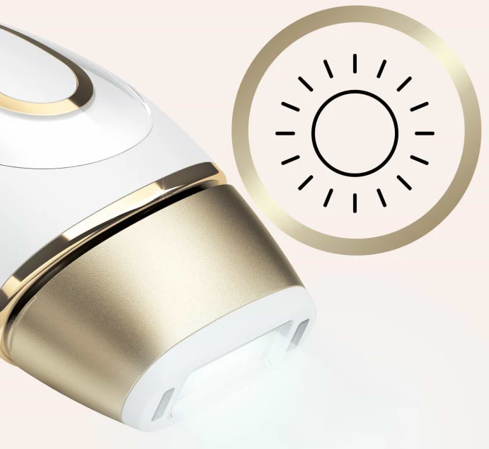 מכשיר מסיר שיער בלייזר + ראש צר Braun PL5154 Silk-Expert Pro 5 - שנתיים אחריות ע"י היבואן הרשמי 