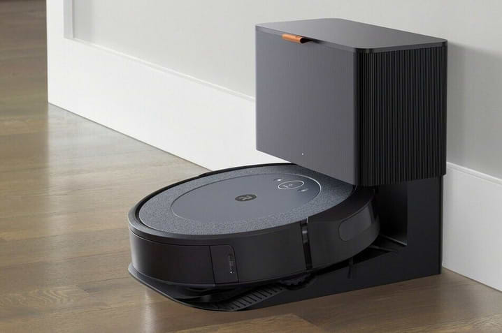 שואב שוטף רובוטי +iRobot Roomba Combo i5 - אחריות ע"י היבואן הרשמי 