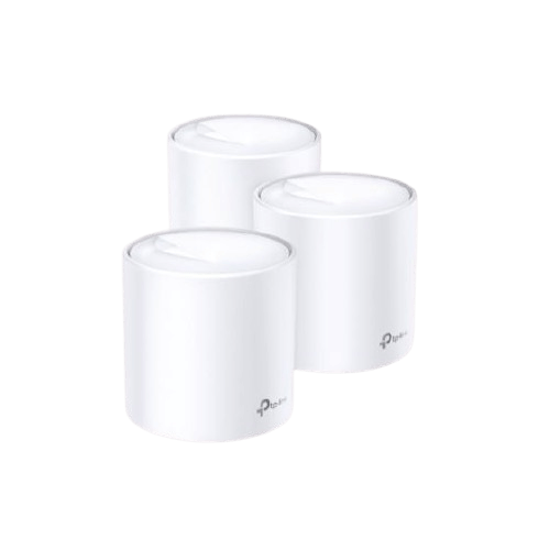 راوتر لاسلكي  TP-Link Deco X20 AX1800 Whole Home Mesh Wi-Fi System שלוש יחידות - لون أبيض - ضمان ثلاث سنوات من قبل المستورد الرسمي