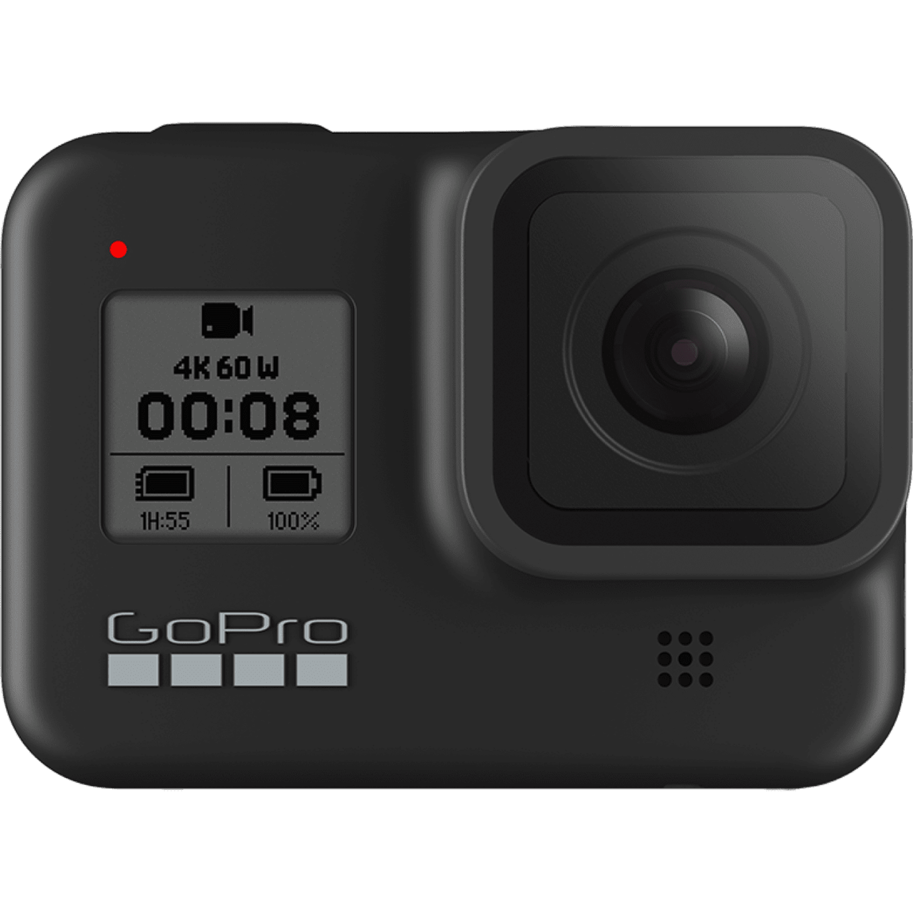 كاميرا אקסטרים GoPro Hero 8 Black Edition  - لون أسود ضمان لمدة سنتين من المستورد الرسمي רונלייט