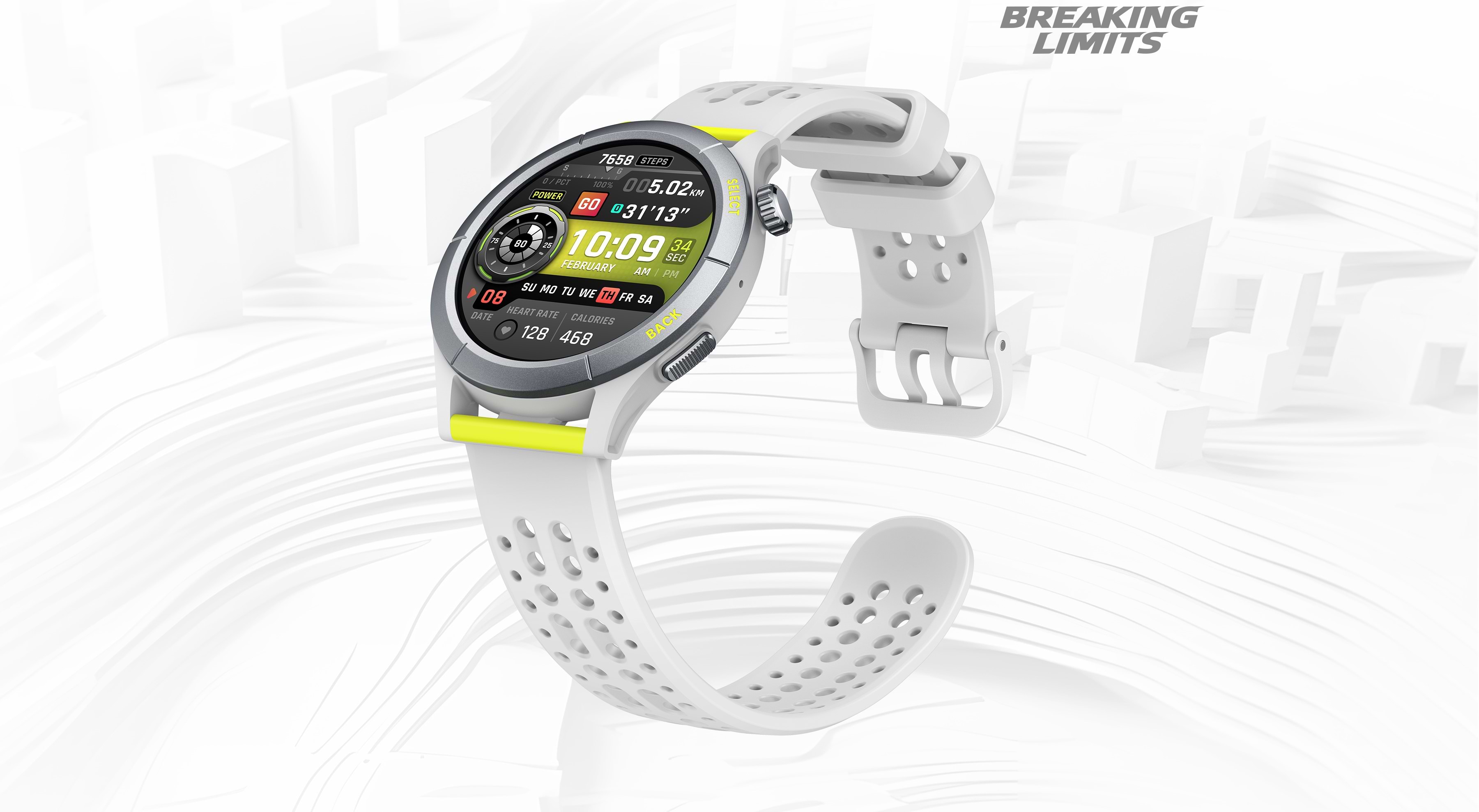 שעון ספורט חכם Amazfit Cheetah (Round) GPS 47mm - צבע אפור שנה אחריות ע"י היבואן הרשמי