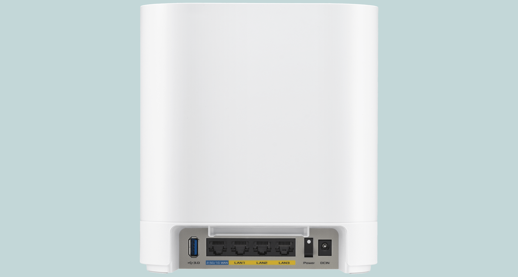 ראוטר אלחוטי Asus ExpertWiFi EBM68 AX7800 WiFi 6 שתי יחידות - צבע לבן שלוש שנות אחריות ע"י היבואן הרשמי