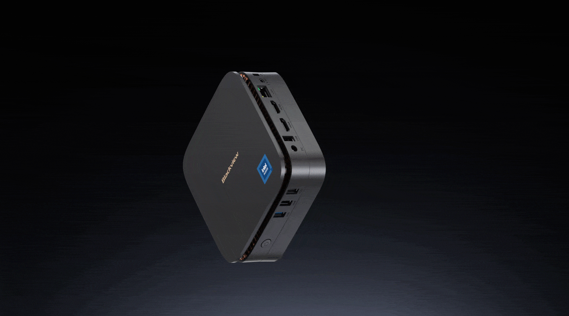 מחשב נייח מיני Blackview MP60 Mini PC - Celeron N5095 512GB SSD 16GB RAM Windows 11 Pro - צבע שחור שלוש שנות אחריות ע"י היבואן הרשמי