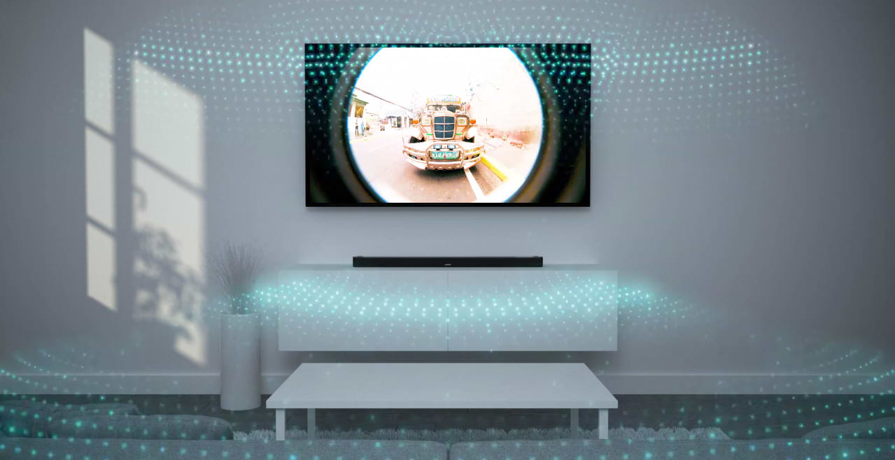 מקרן קול Bose Smart Ultra Soundbar - צבע לבן שנה אחריות ע"י היבואן הרשמי