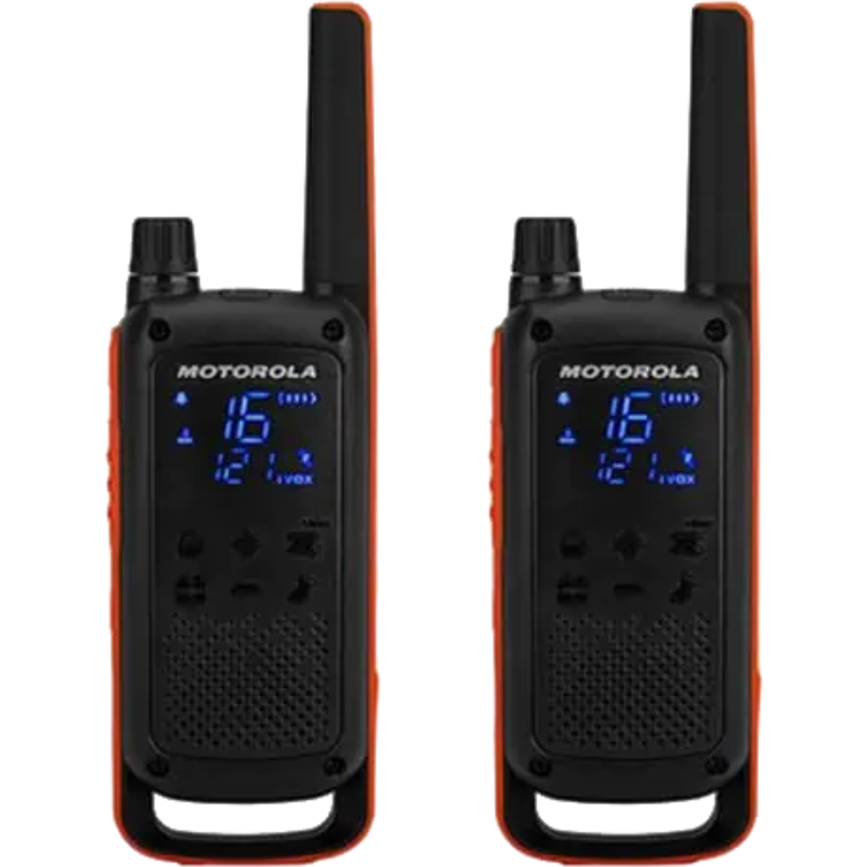 זוג מכשירי ווקי טוקי עד 10 ק"מ Motorola T82 - צבע שחור