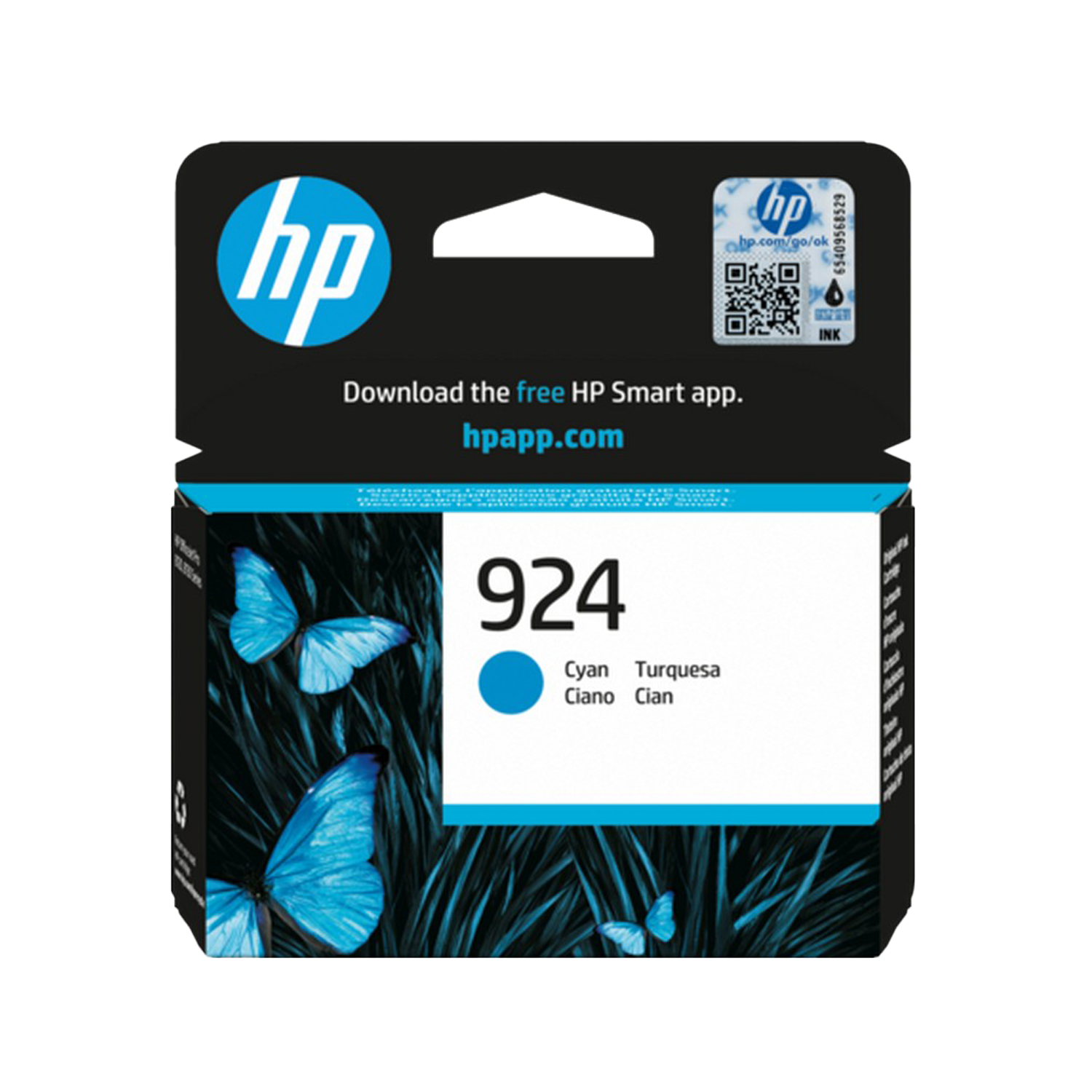 ראש דיו ציאן סדרה 924 4K0U3NE למדפסת דגם HP OfficeJet Pro 8133 All-in-One  מק”ט יצרן: 4K0U3NE תפוקת עמודים: 400 עמודים סדרה: HP924 צבע מחסנית הדפסה: ציאן  התאמה למדפסות: HP OfficeJet Pro 8133 All-in-One
