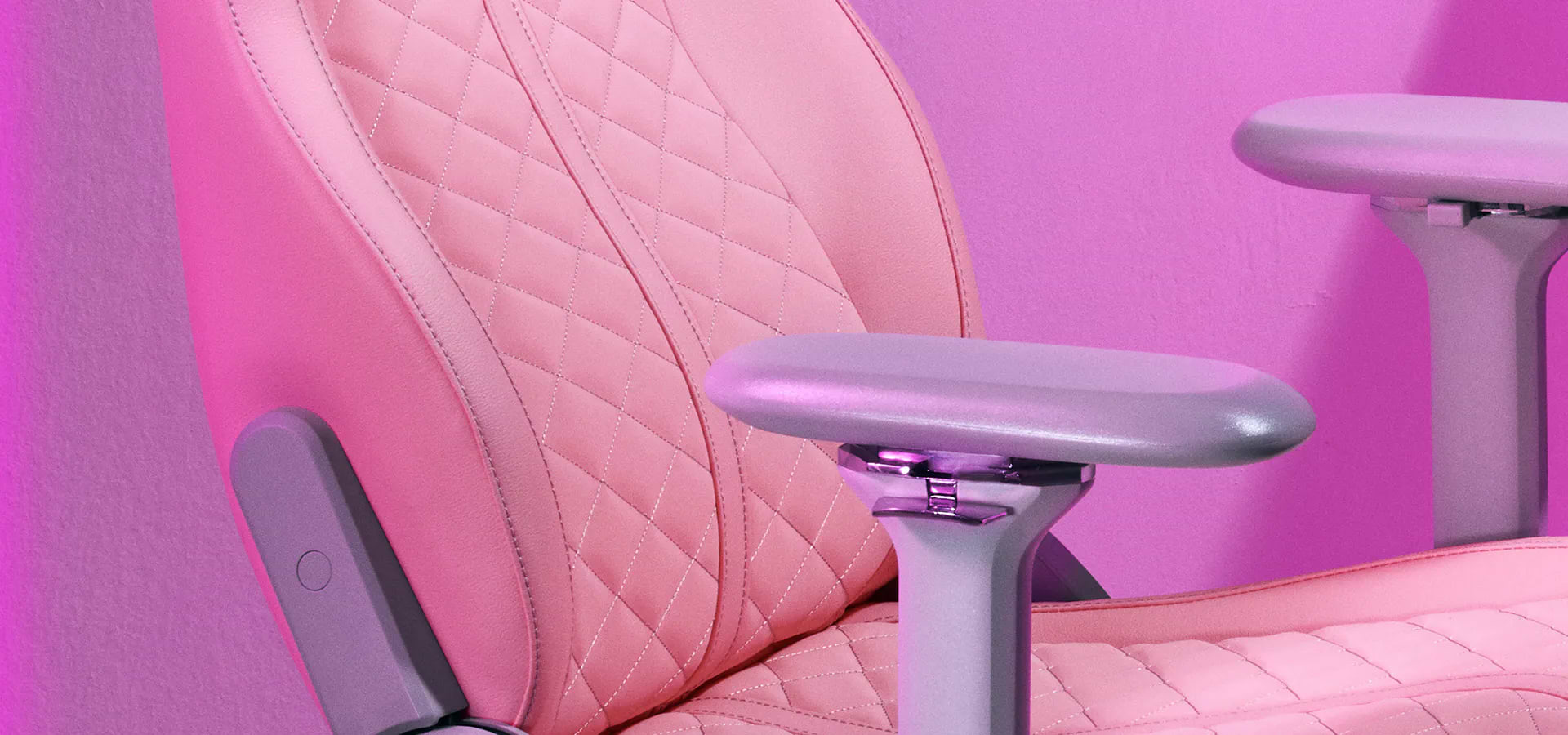כיסא גיימינג Razer Enki - צבע ורוד שלוש שנות אחריות ע"י היבואן הרשמי