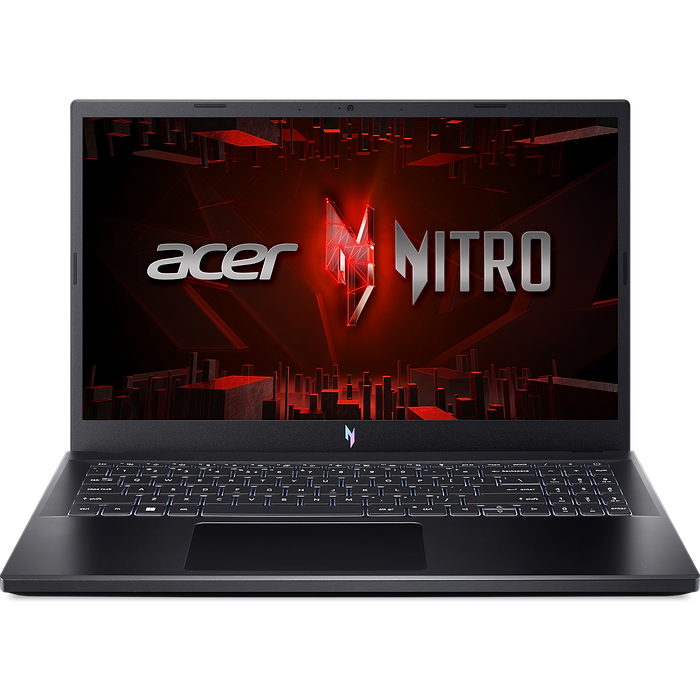 מחשב נייד גיימינג Acer Nitro V 15 NH.QNBEC.004 - Core i7-13620H RTX 4050 1TB SSD 16GB RAM Windows 11 - צבע שחור שלוש שנות אחריות עי היבואן הרשמי