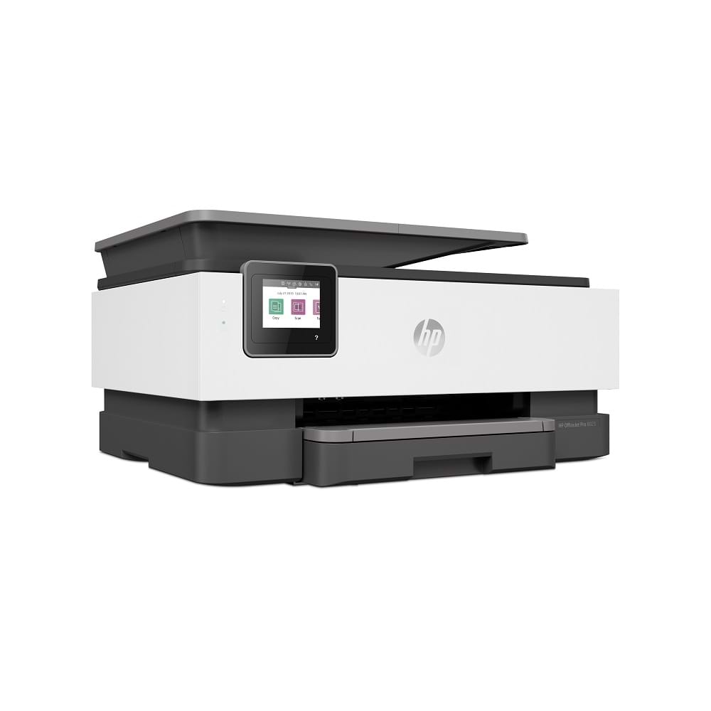 מדפסת אלחוטית משולבת HP OfficeJet Pro 8023 AIO - צבע שחור ולבן שנה אחריות ע