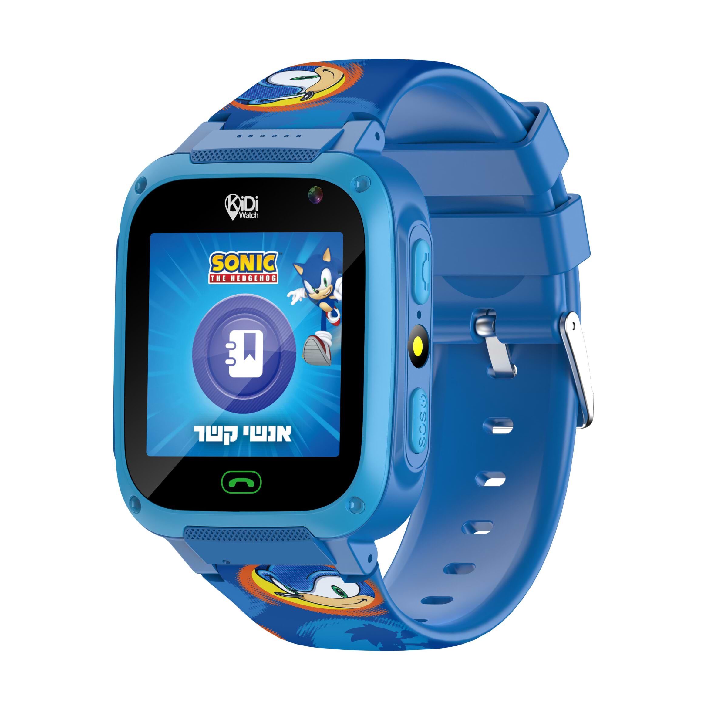 שעון חכם לילדים KidiWatch Watch G4 - צבע כחול שנה אחריות ע