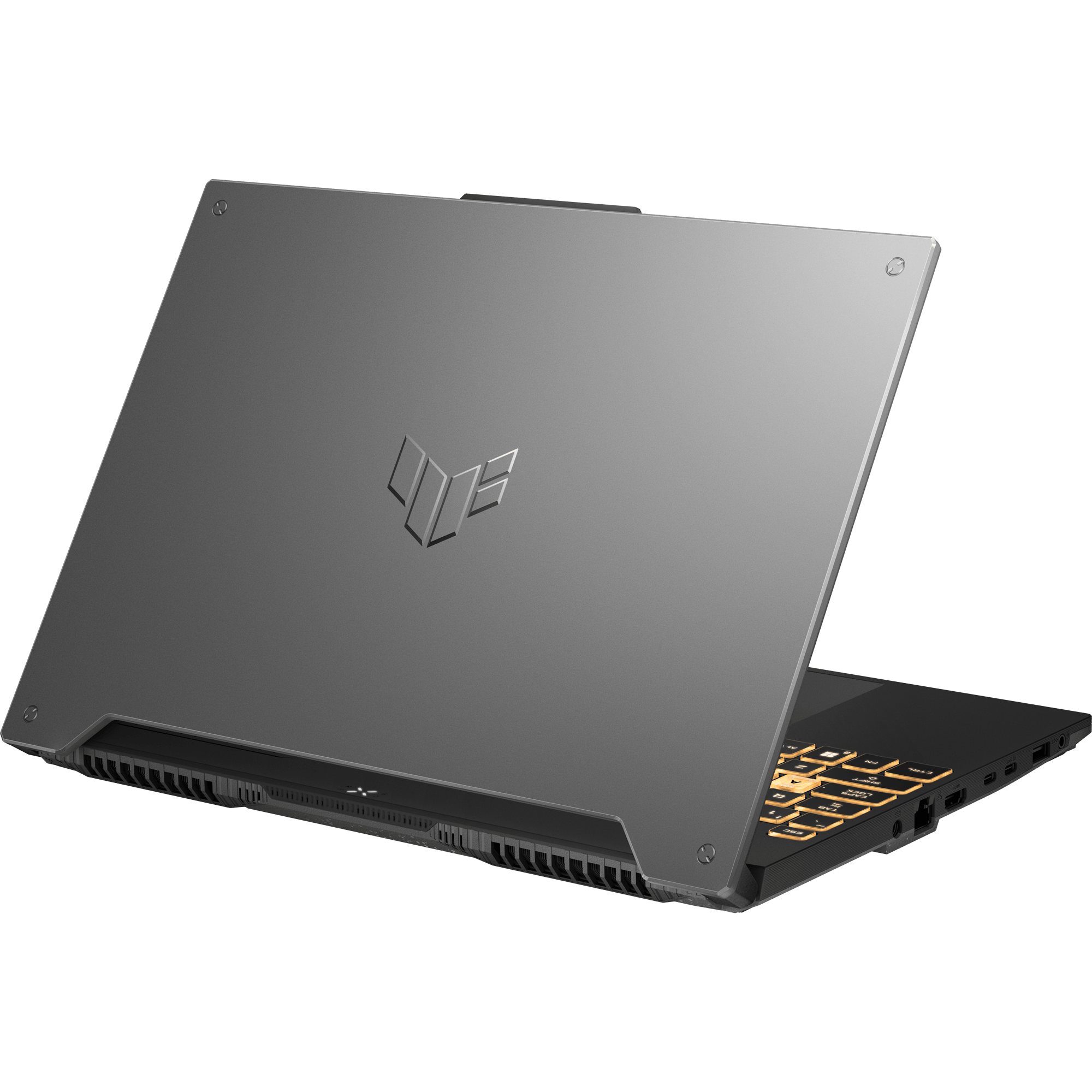 מחשב נייד גיימינג Asus TUF Gaming F15 FX507VV-LP167W - Core i7-13620H RTX 4060 2TB SSD 32GB RAM Windows 11 - צבע אפור שלוש שנות אחריות ע