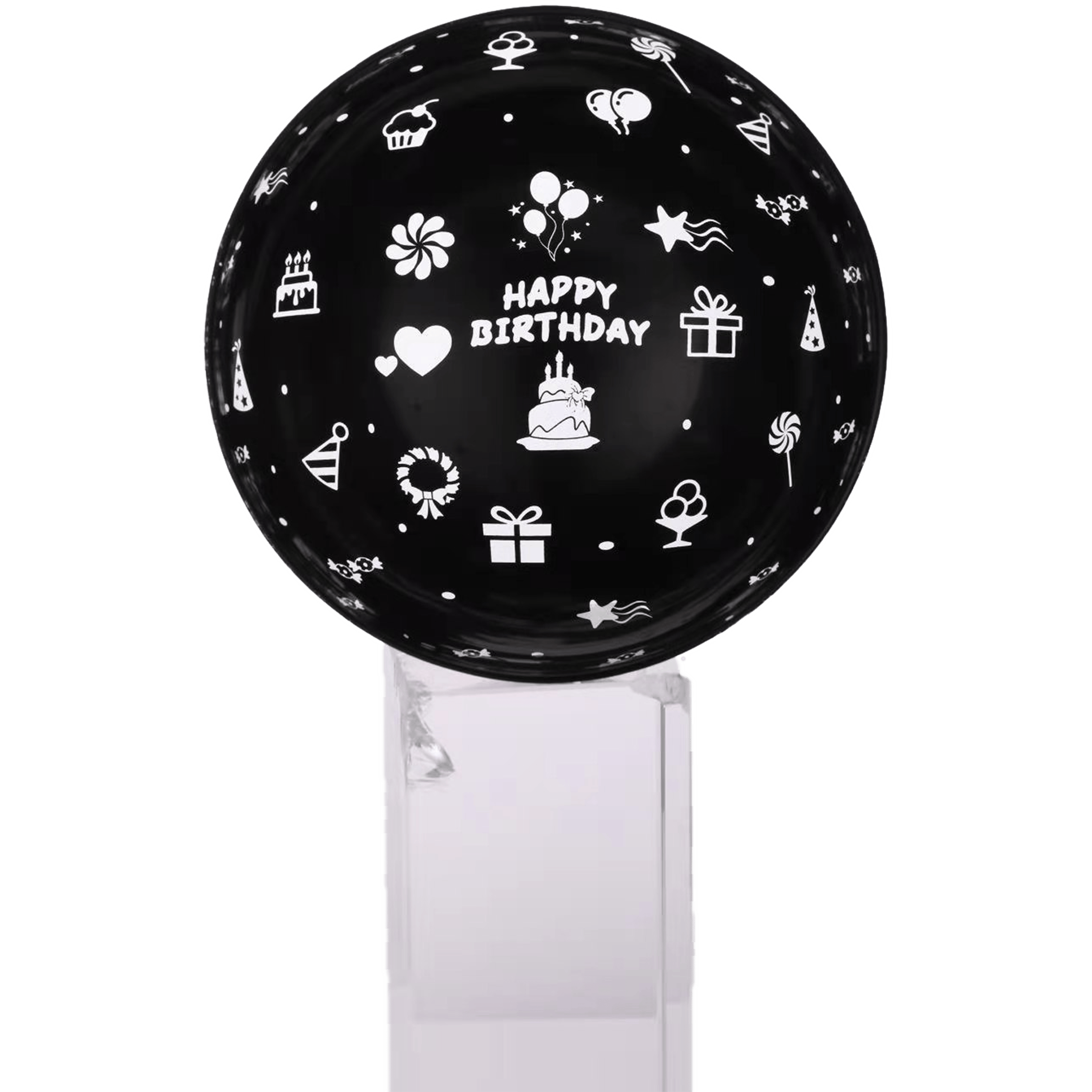 מנורת רמקול עם אפקטים מרהיבים Sensor SLSB LED Bluetooth - צבע שחור שנה אחריות ע