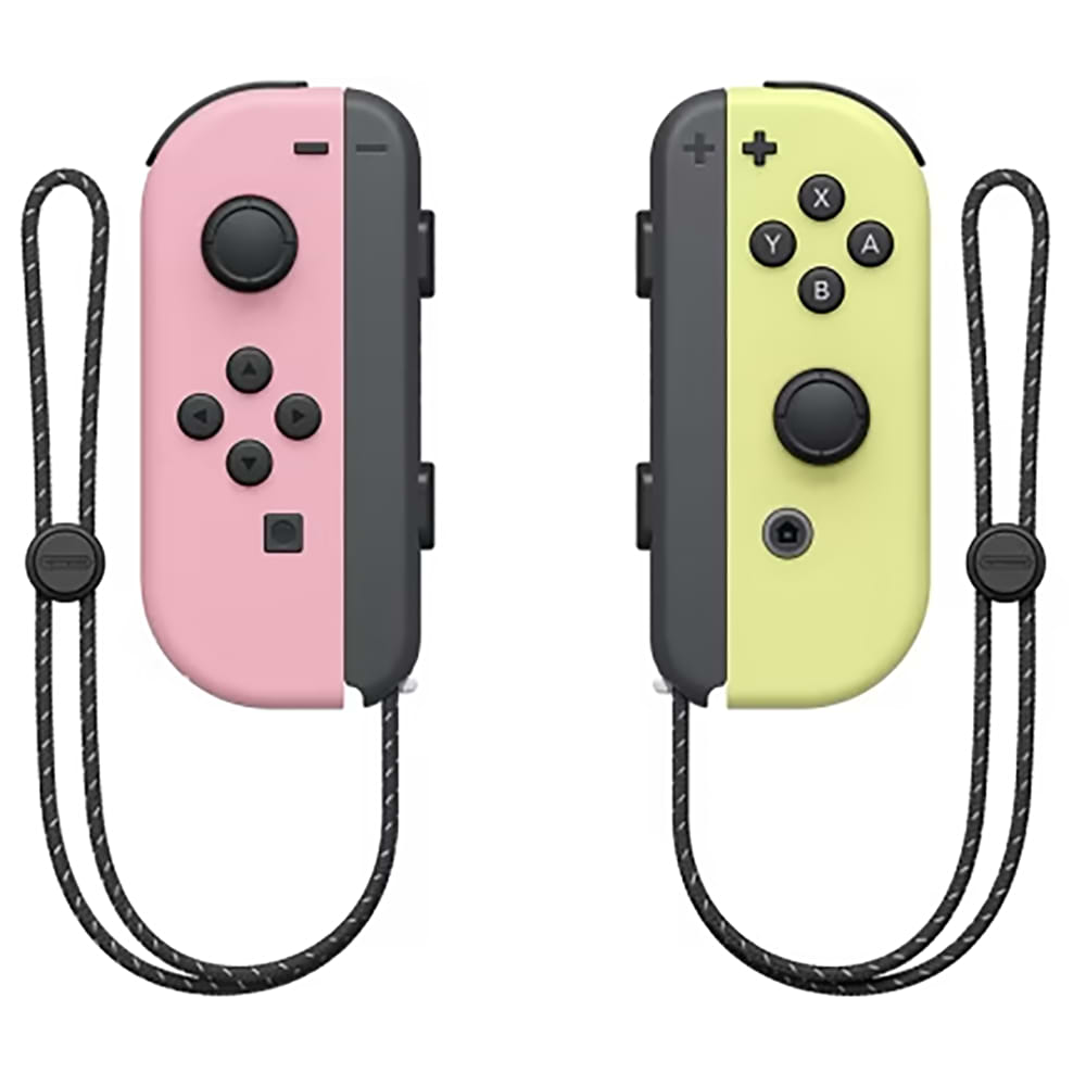 זוג בקרי שליטה Nintendo Switch Joy-Con Pair Pastel Pink/ Pastel Yellow - צבע ורוד/צהוב שנה אחריות ע