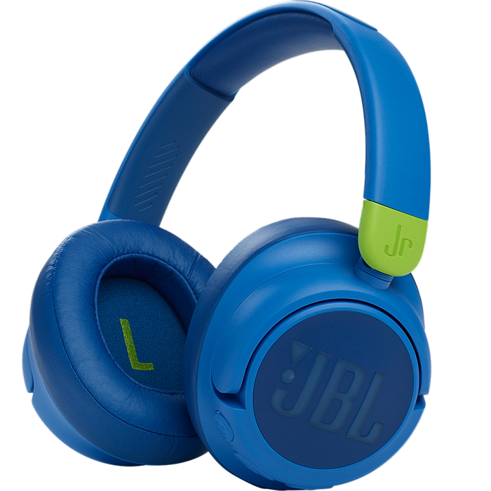 אוזניות קשת אלחוטיות עם סינון רעשים לילדים JBL JR 460NC - צבע כחול שנה אחריות עי היבואן הרשמי