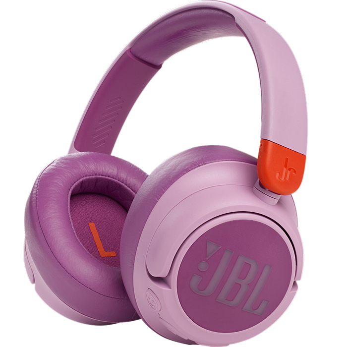 אוזניות קשת אלחוטיות עם סינון רעשים לילדים JBL JR 460NC - צבע ורוד שנה אחריות עי היבואן הרשמי