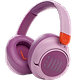 אוזניות קשת אלחוטיות עם סינון רעשים לילדים JBL JR 460NC - צבע ורוד