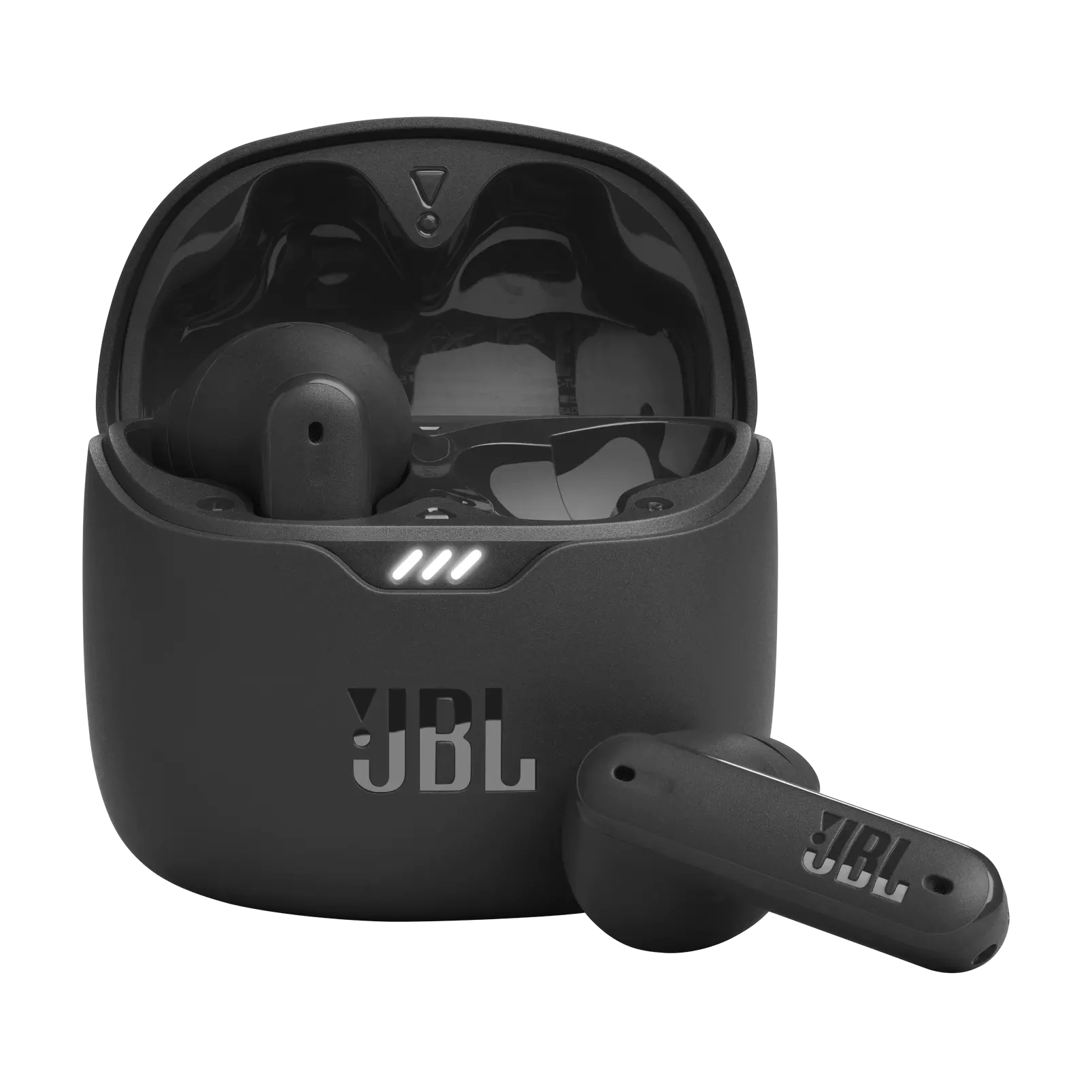 אוזניות אלחוטיות עם סינון רעשים אקטיבי  JBL Tune Flex ANC - צבע שחור שנה אחריות ע