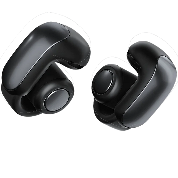 אוזניות אלחוטיות Bose Ultra Open Earbuds TWS IPX4 - צבע שחור  שנה אחריות עי היבואן הרשמי