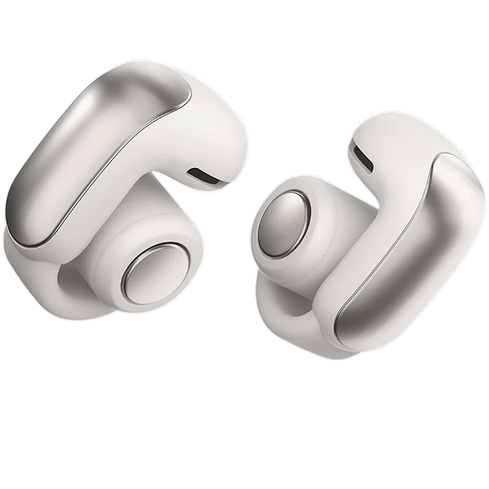 אוזניות אלחוטיות Bose Ultra Open Earbuds TWS IPX4 - צבע לבן שנה אחריות עי היבואן הרשמי