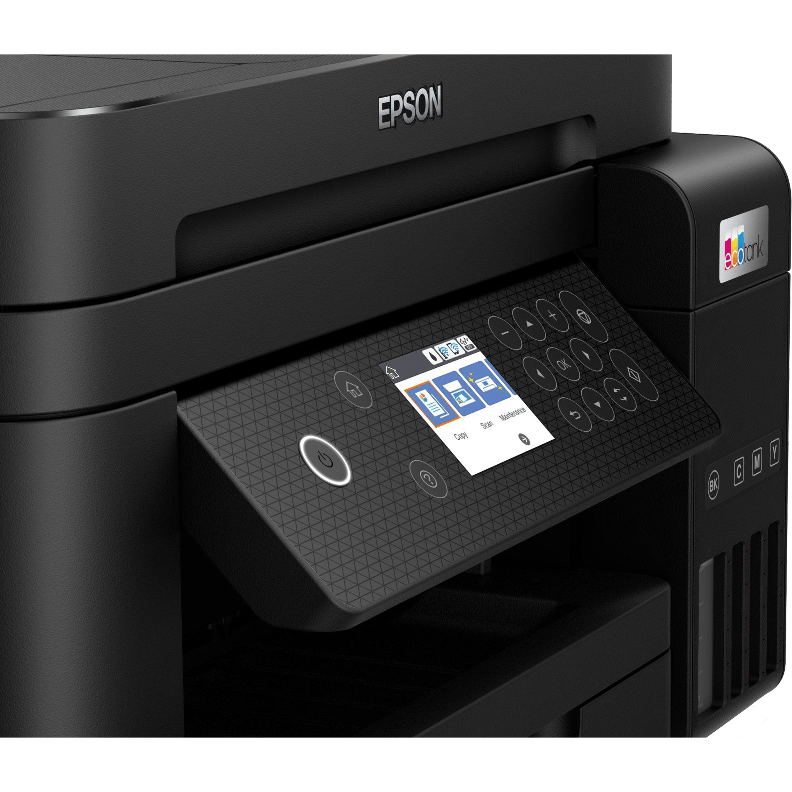 מדפסת אלחוטית משולבת עם Epson EcoTank L6270 Wi-Fi ADF - צבע שחור שלוש שנות אחריות ע