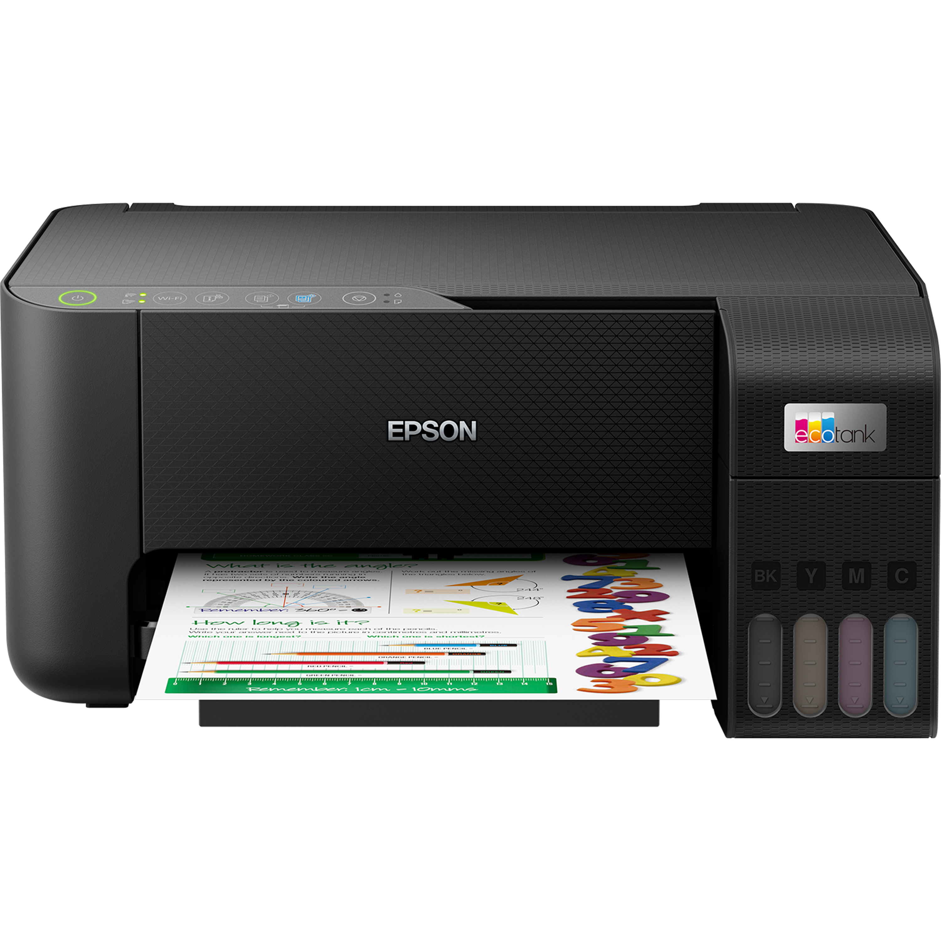 מדפסת אלחוטית 3 ב-1 Epson EcoTank L3250 Wi-Fi - צבע שחור שלוש שנות אחריות ע
