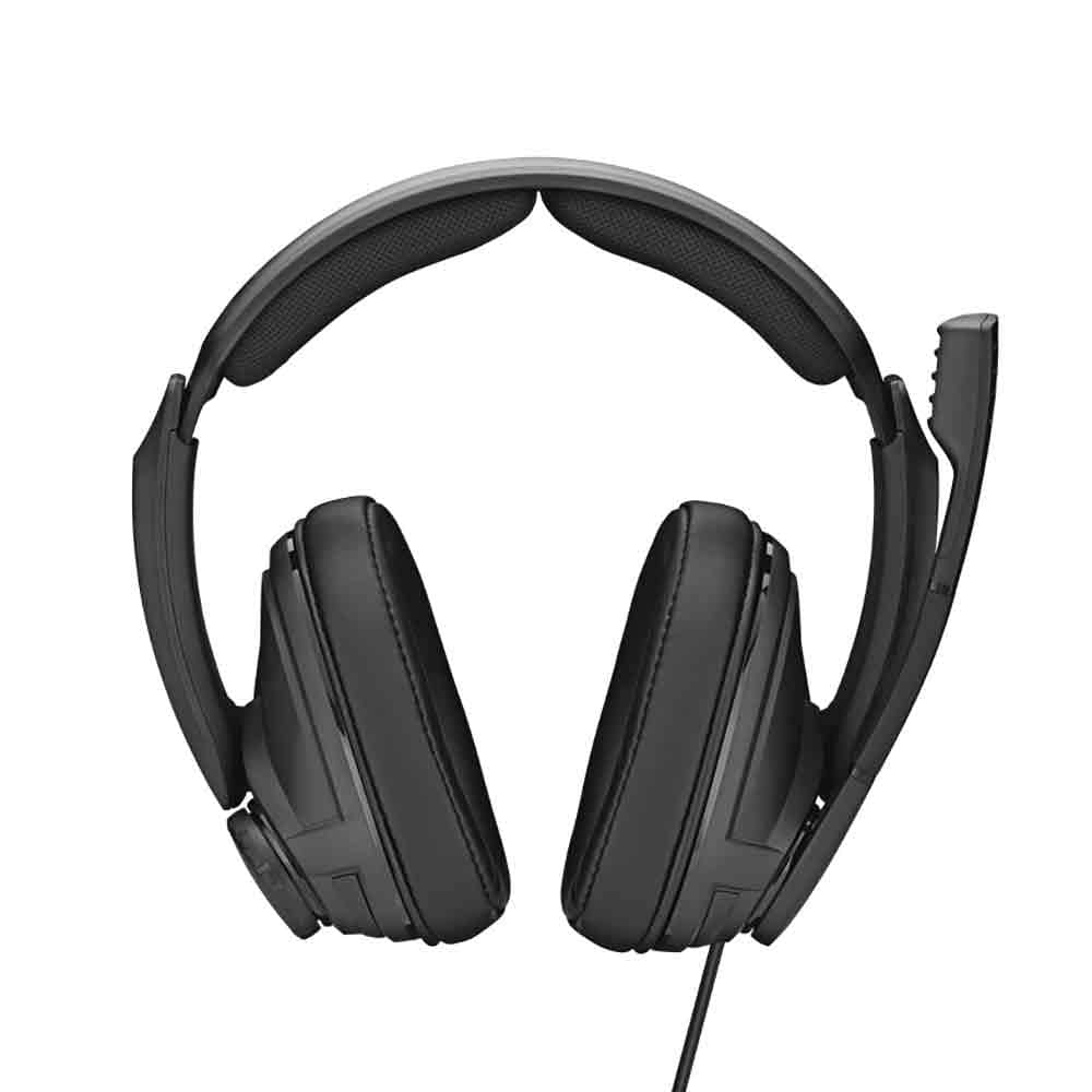 אוזניות גיימינג חוטיות EPOS Sennheiser GSP 302 - צבע שחור שנתיים אחריות ע