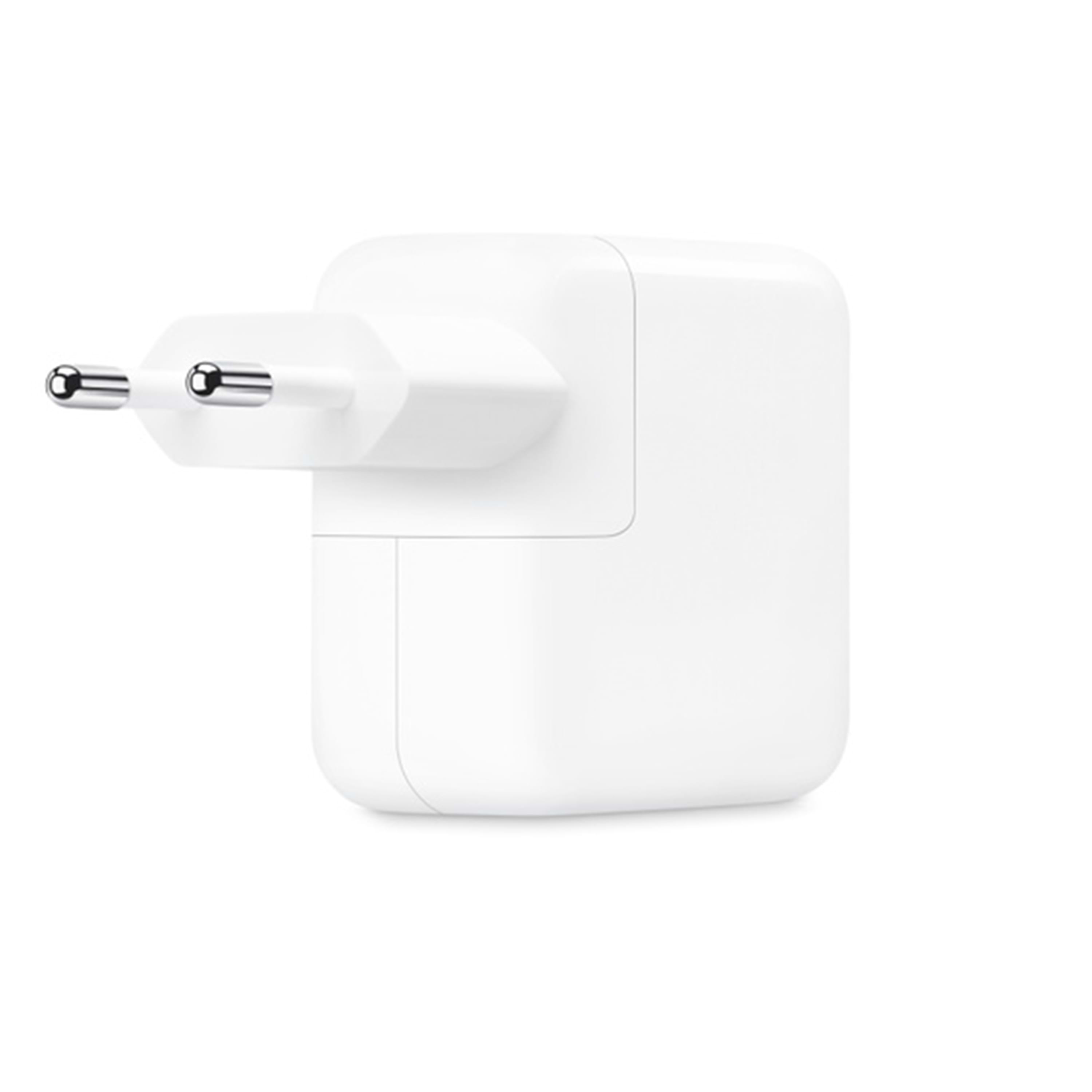 מטען כפול מקורי Apple 35W Dual USB-C Port - שנה אחריות ע