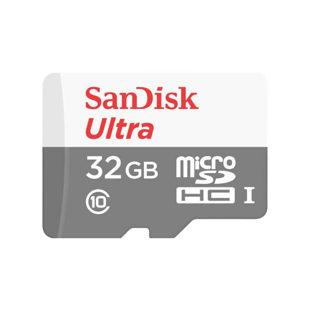 כרטיס זיכרון SanDisk Ultra microSDHC 32GB 100MB/s Class 10 UHS-I - חמש שנות אחריות ע