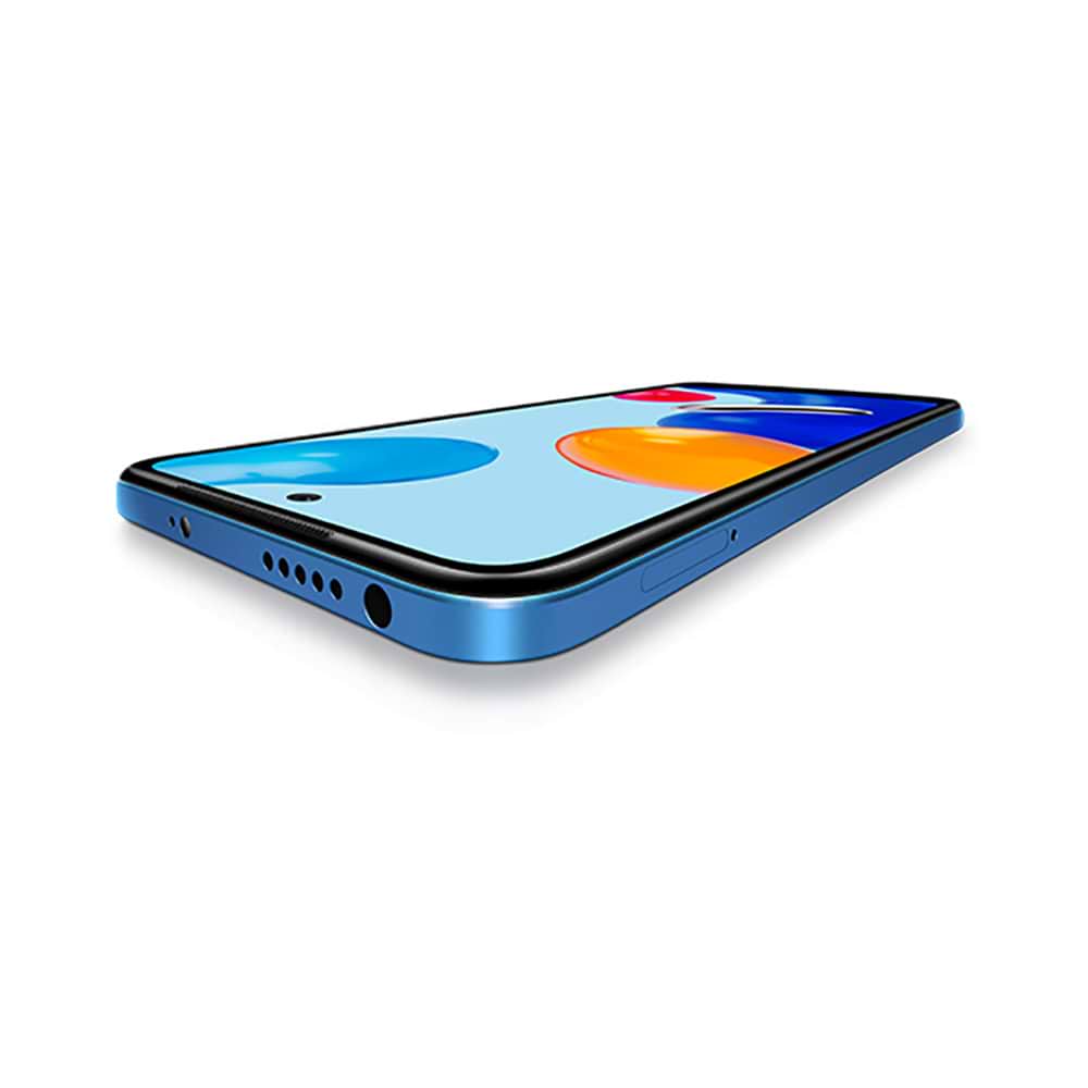 סמארטפון Xiaomi Redmi Note 11 128GB 4GB RAM - צבע כחול שנתיים אחריות ע