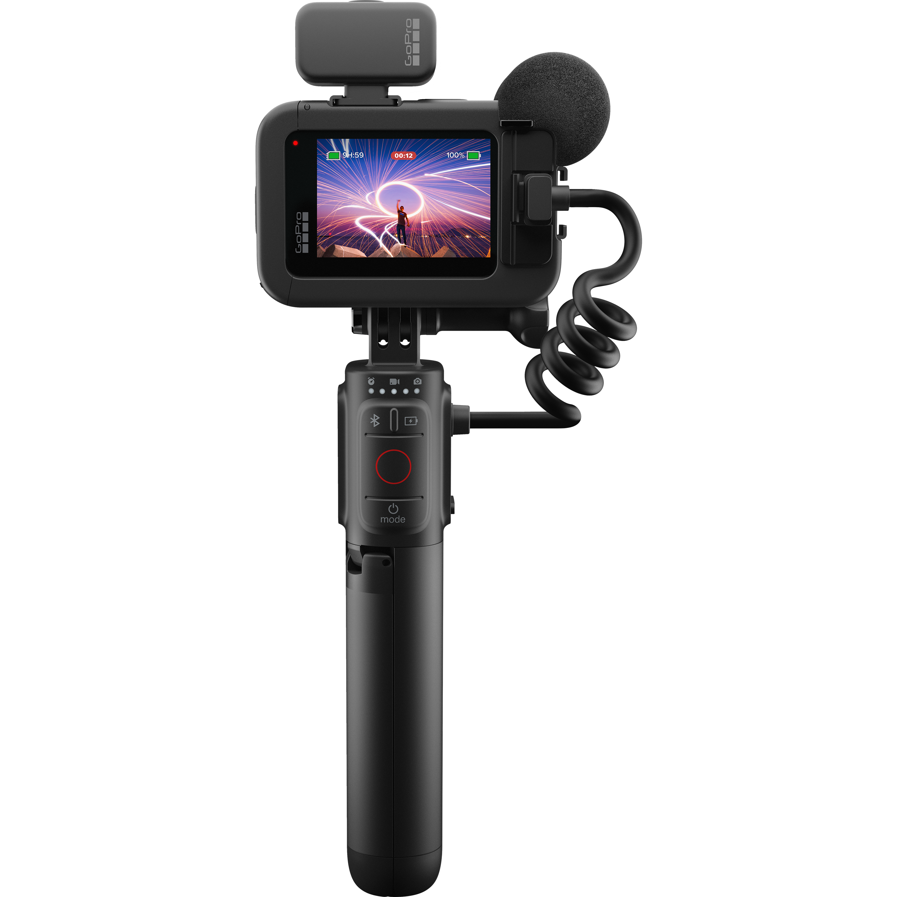 מצלמת אקסטרים GoPro Hero 12 Black Creator Edition - צבע שחור שנתיים אחריות ע