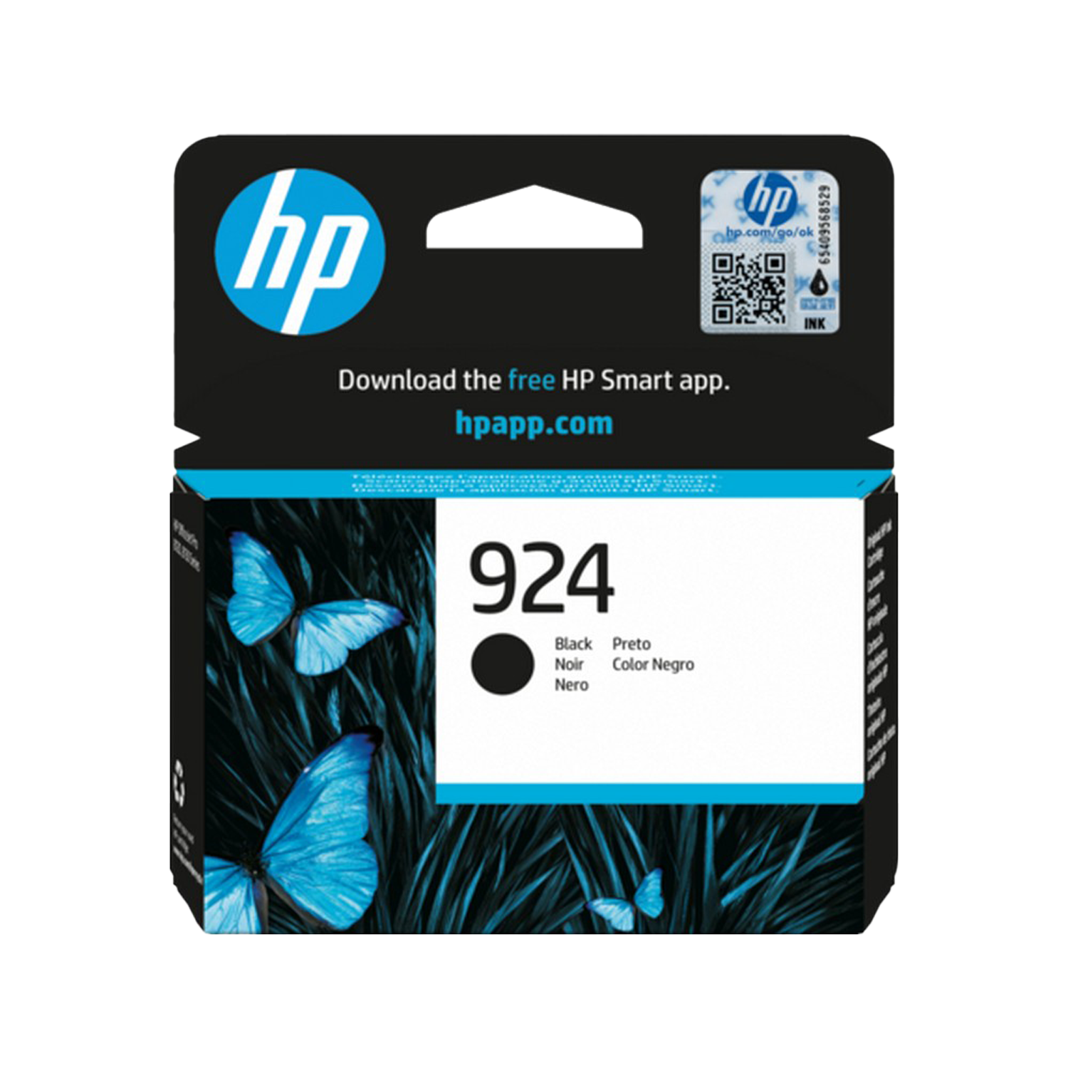 ראש דיו שחור סדרה 924 4K0U6NE למדפסת דגם HP OfficeJet Pro 8133 All-in-One