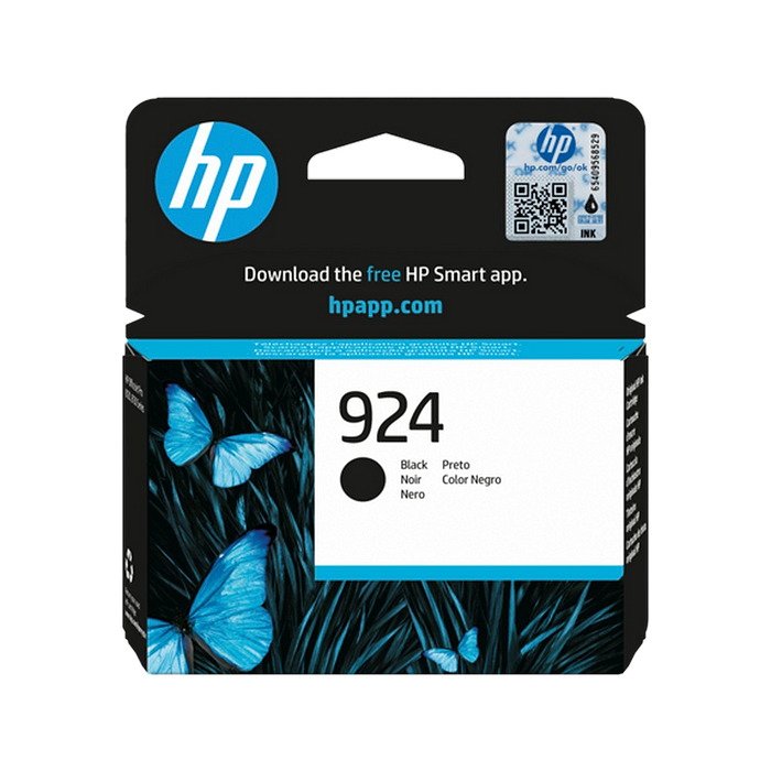 ראש דיו שחור סדרה 924 4K0U6NE למדפסת דגם HP OfficeJet Pro 8133 All-in-One
