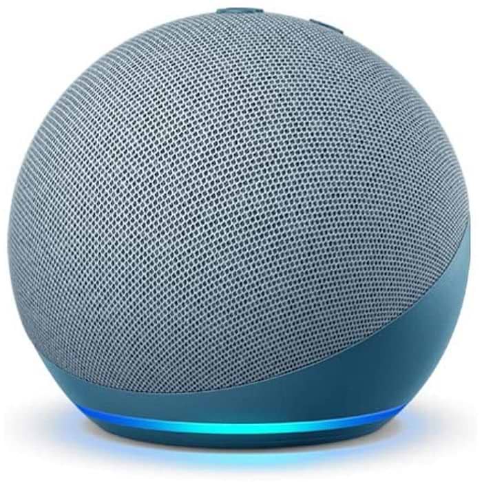 רמקול חכם עם עוזרת קולית Amazon Echo Dot (4th Gen) Alexa - צבע כחול שנה אחריות 