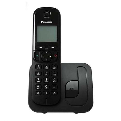 טלפון אלחוטי מבית פנסוניק בצבע שחור דגם PANASONIC TGC410 