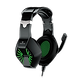 אוזניות חוטיות Sparkfox A1 - צבע שחור וירוק 