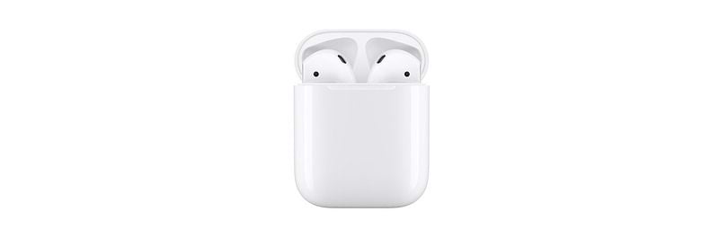 אוזניות אלחוטיות וכיסוי Apple AirPods 2 True Wireless – צבע לבן שנה אחריות יבואן רשמי