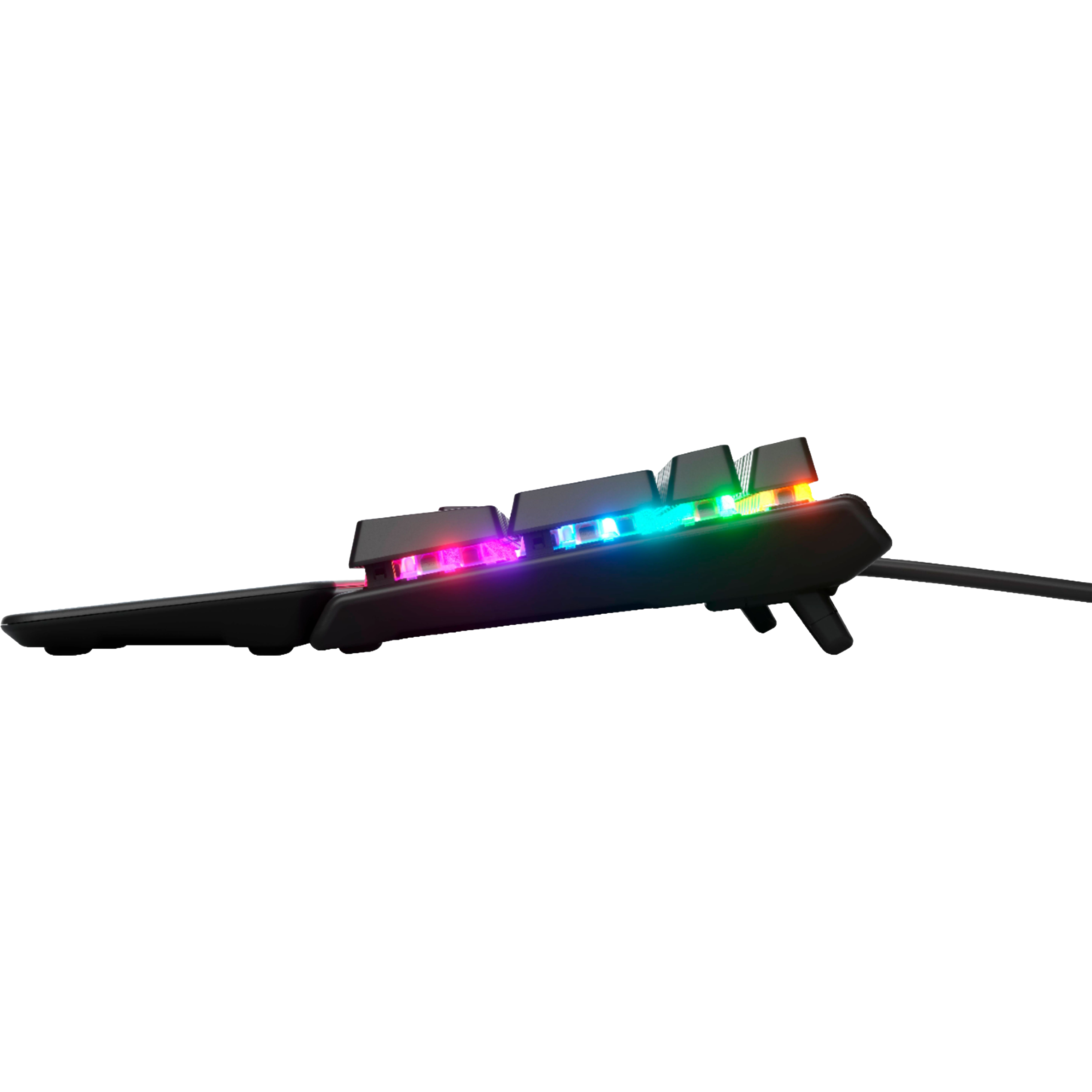 מקלדת גיימינג מכאנית חוטית SteelSeries Apex Pro RGB - צבע שחור שנתיים אחריות ע