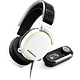 אוזניות גיימינג חוטיות SteelSeries Arctis Pro + GameDAC - צבע לבן שנתיים אחריות ע"י היבואן הרשמי