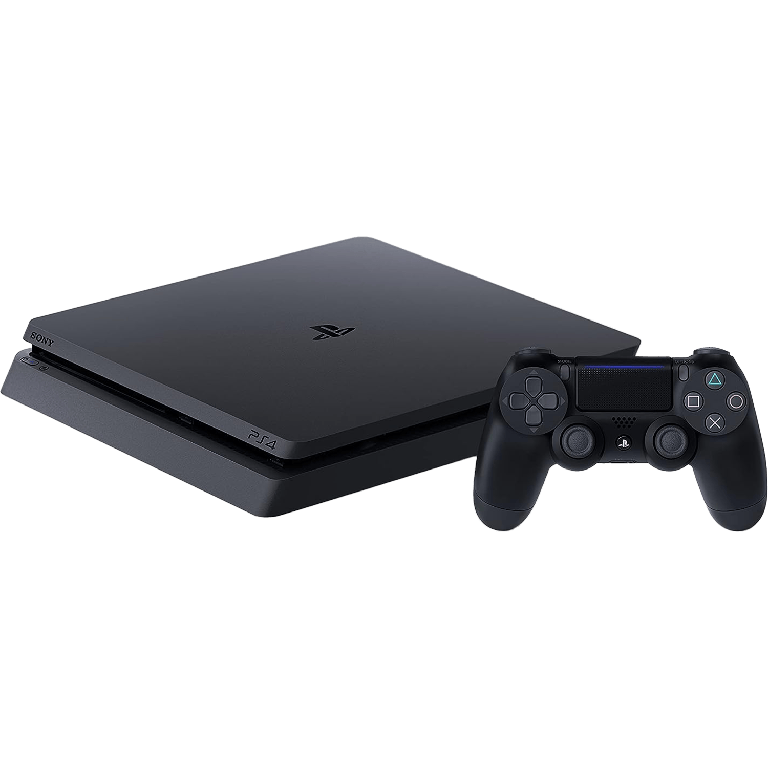 קונסולה Sony PlayStation 4 Slim 500GB - צבע שחור שנה אחריות ע