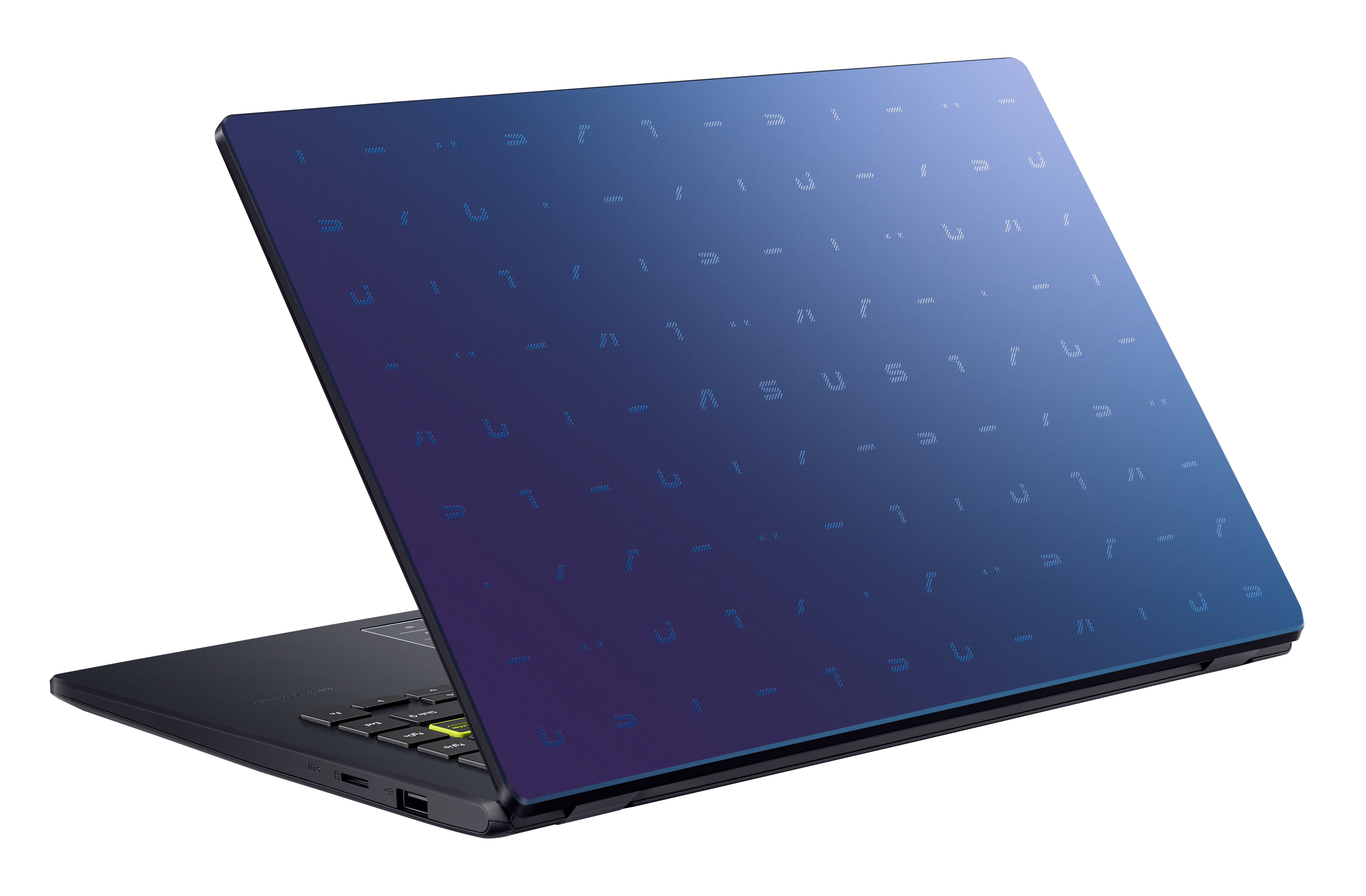 מחשב נייד Asus VivoBook Go 14 E410MA-EK1281WS - Celeron N4020 128GB 4GB RAM Windows 11s + Office 365 - צבע כחול שנה אחריות ע