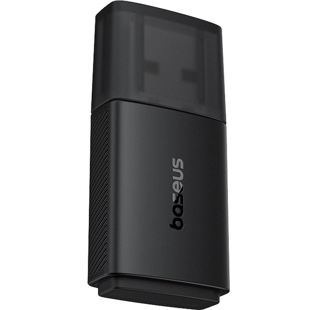 מתאם רשת אלחוטי Baseus FastJoy Series WiFi Adapter 650Mbps - צבע שחור אחריות לשנה ע