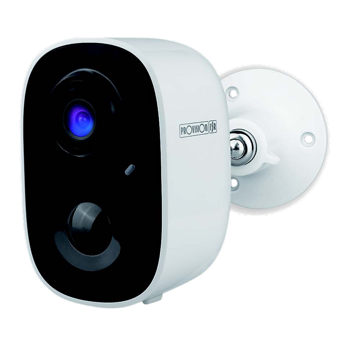 מצלמת אבטחה אלחוטית על סוללה ProVision ISR Bcam-02 V2 - צבע לבן שנתיים אחריות עי היבואן הרשמי