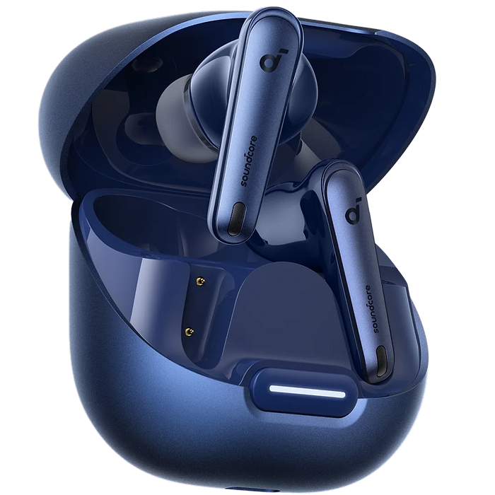 אוזניות אלחוטיות Anker Soundcore Liberty 4 TWS ANC IPX4 - צבע כחול אחריות ע"י היבואן הרשמי